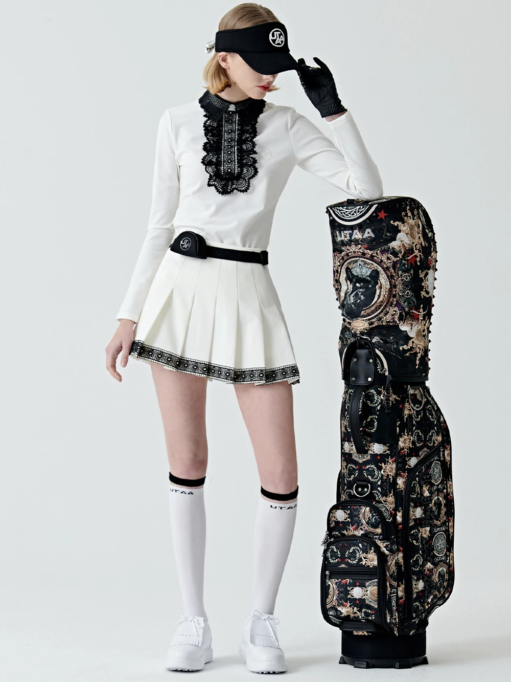 UTAA 2022-23FW Co-ord Caps (UB0GCF141BK) For Women Black (inventory Check) X One Size - Image 9