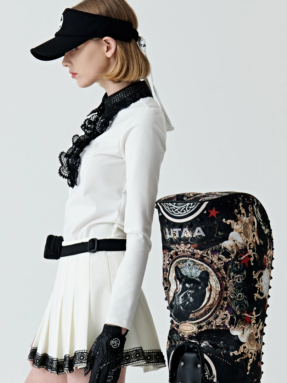 UTAA 2022-23FW Co-ord Caps (UB0GCF141BK) For Women Black (inventory Check) X One Size - Image 10