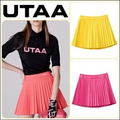 UTAA 2022 SS Blended Fabrics Street Style Co-ord Asymmetry Military (UB3SKF530) Yellow X M