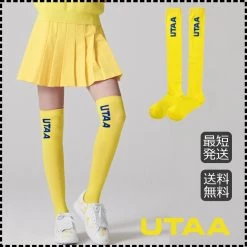 UTAA 2022-23FW Co-ord Socks & Tights (UB0GSF153YE) For Women Yellow Inventory Check Required X One Size
