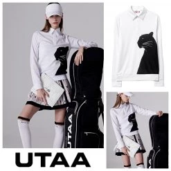 UTAA 2021-22FW Blended Fabrics Street Style Asymmetry Neon Color Loungewear White X M