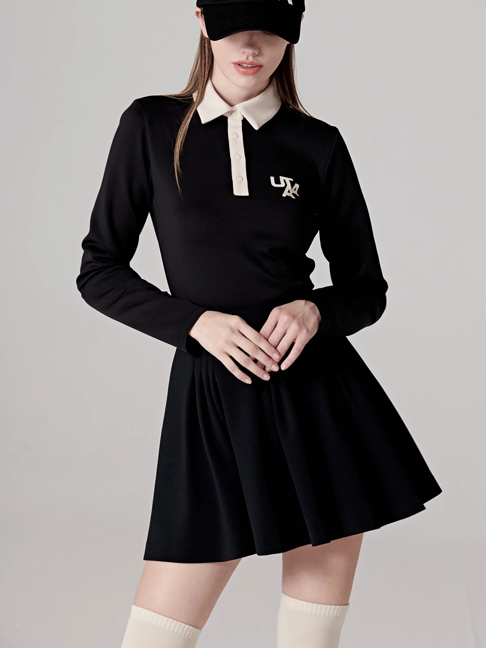 UTAA Blended Fabrics Street Style Asymmetry Loungewear Beige X M - Image 11