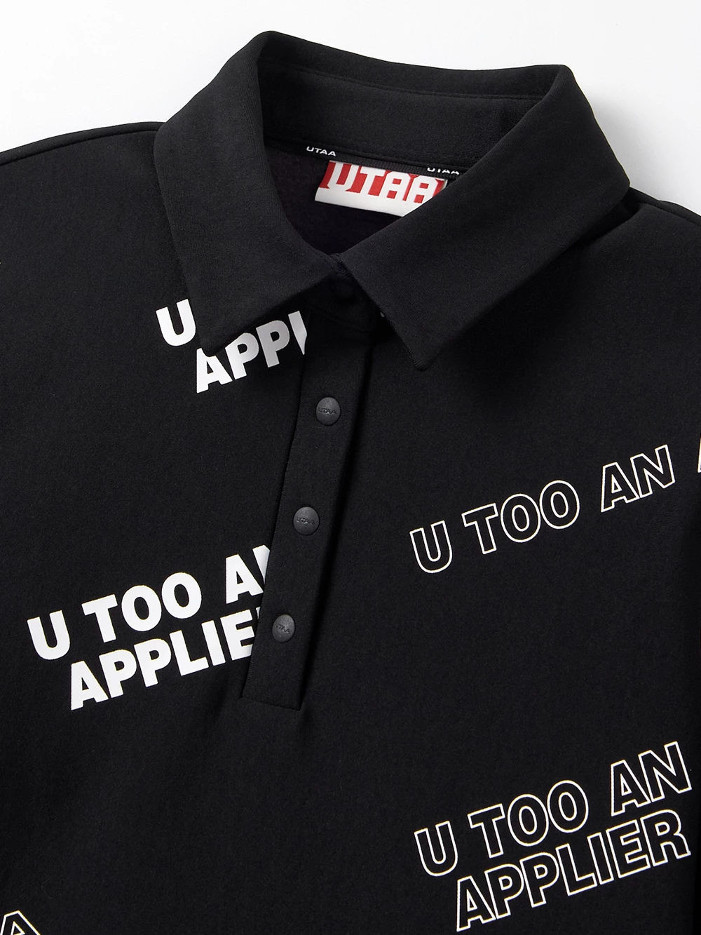 UTAA 2021 SS Blended Fabrics Street Style Asymmetry Neon Color Loungewear Black X M - Image 4