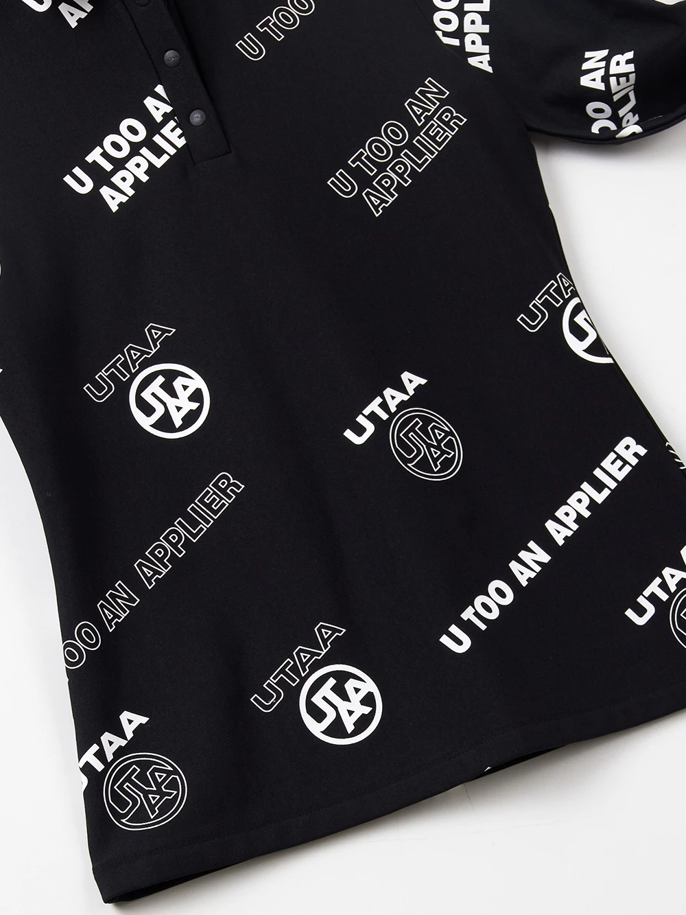 UTAA 2021 SS Blended Fabrics Street Style Asymmetry Neon Color Loungewear Black X M - Image 6