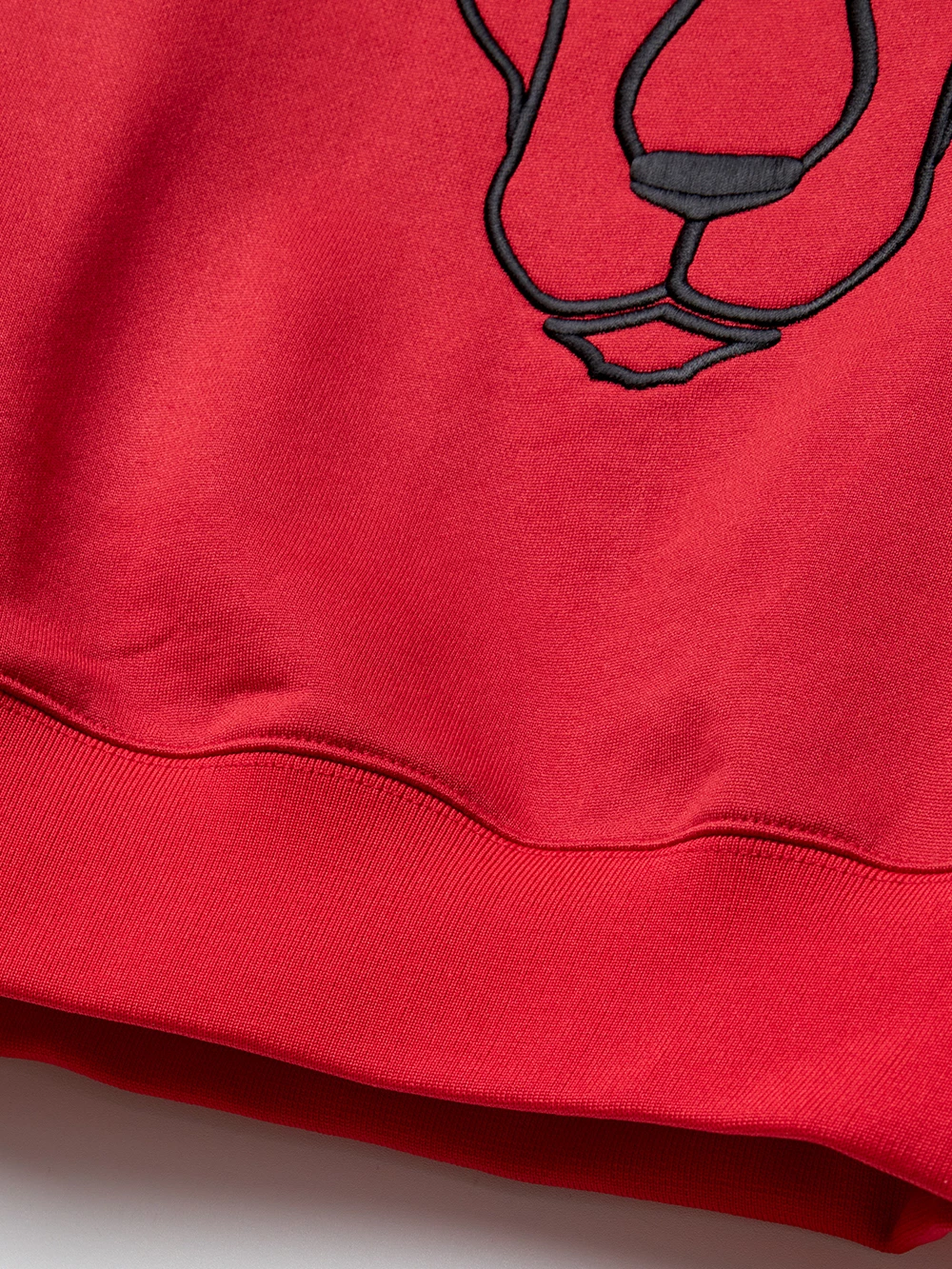 UTAA Blended Fabrics Street Style Chain Oversized Neon Color Red X L - Image 5