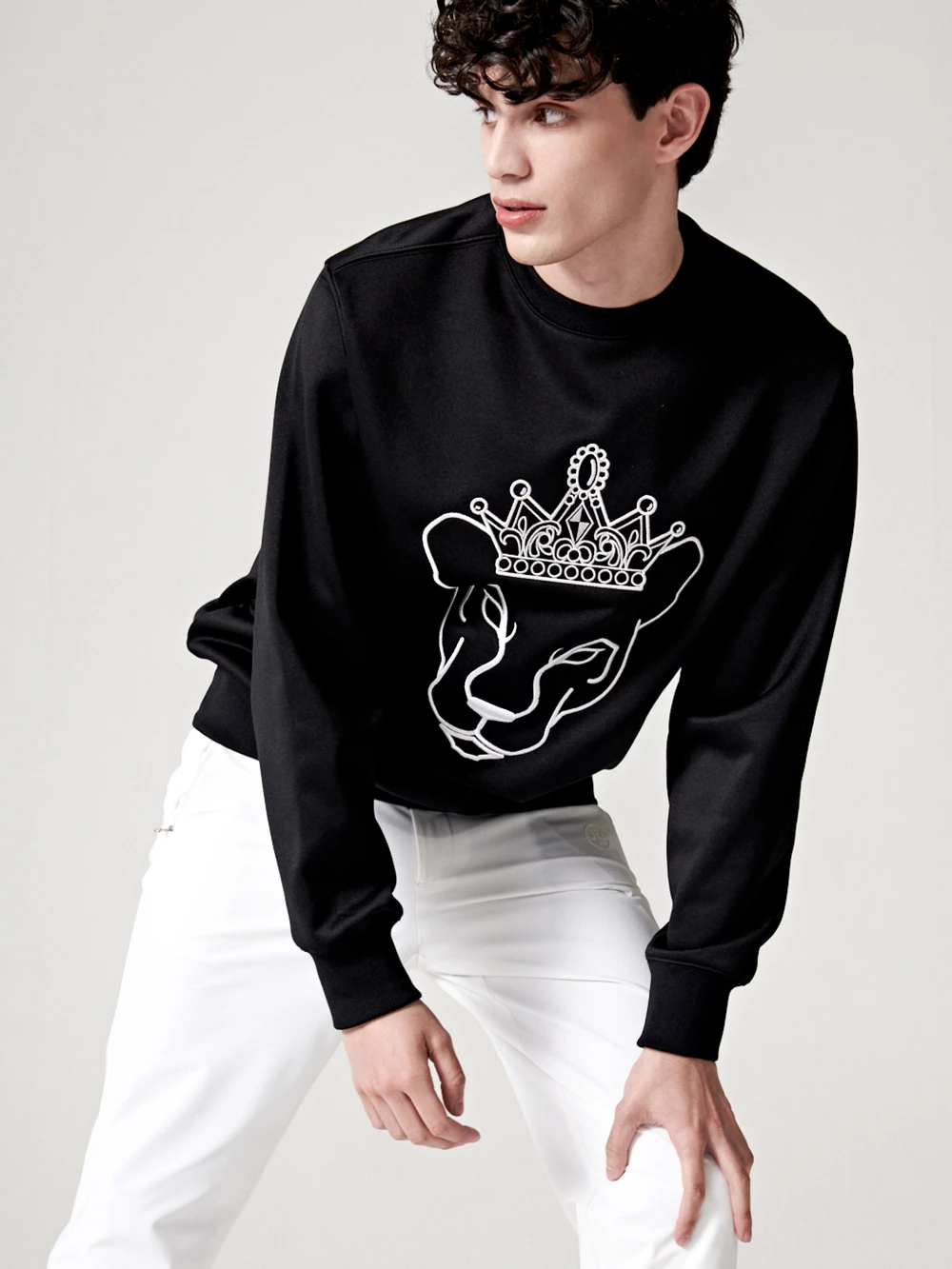 UTAA Blended Fabrics Street Style Chain Oversized Neon Color Red X L - Image 15