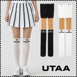 UTAA 2022-23FW Co-ord Socks & Tights (UB0GSF205BK UB0GSF205WH) For Women White Inventory Check Required X One Size