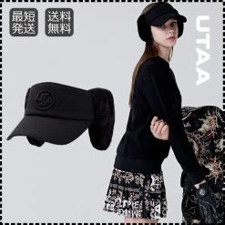 UTAA 2022-23FW Co-ord Caps (UA4GCF741BK) For Women Black (inventory Check) X One Size