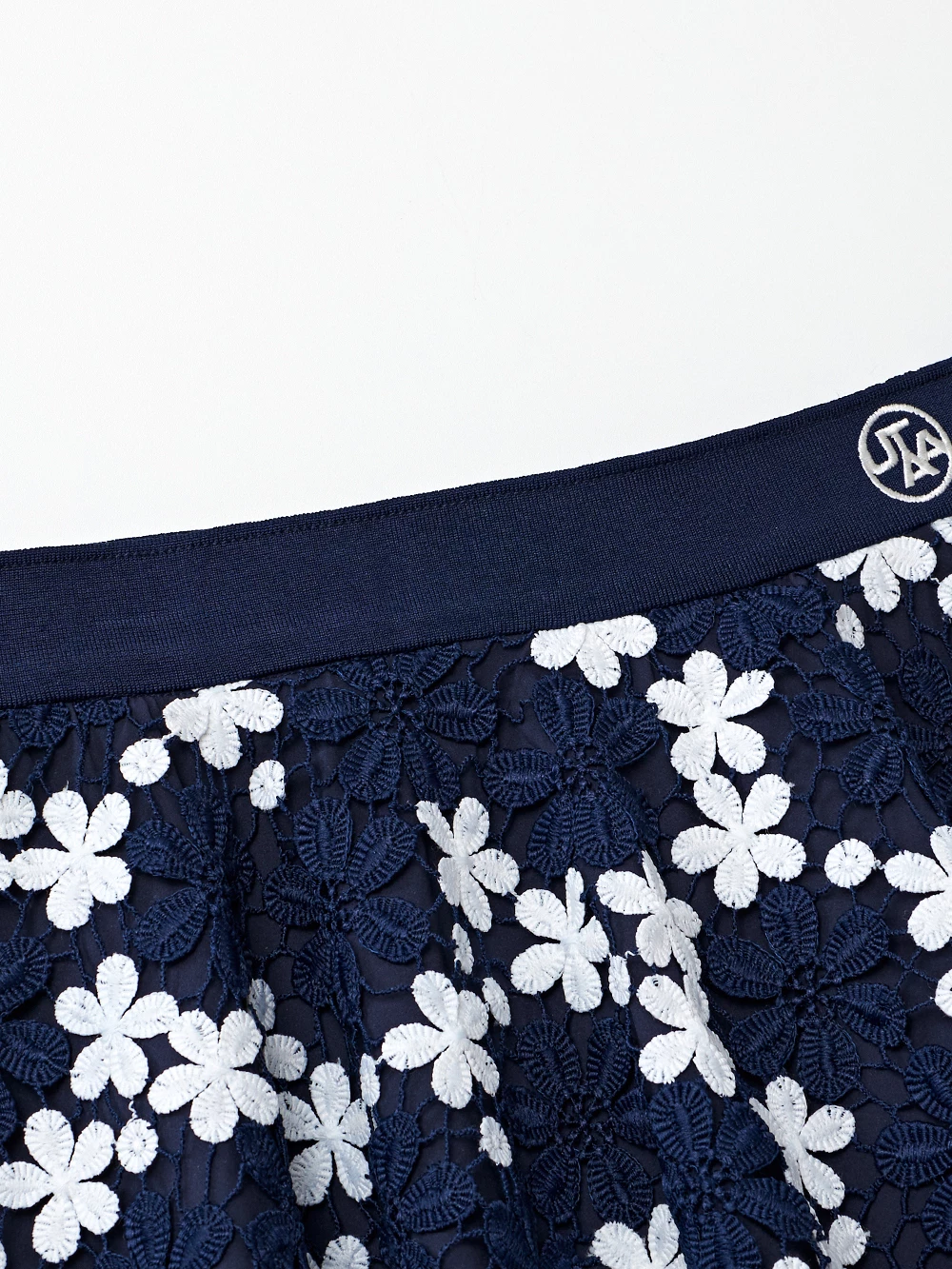 UTAA 2022 SS Blended Fabrics Street Style Co-ord Asymmetry Military (UB2SSF406) Navy X Xs - Image 4