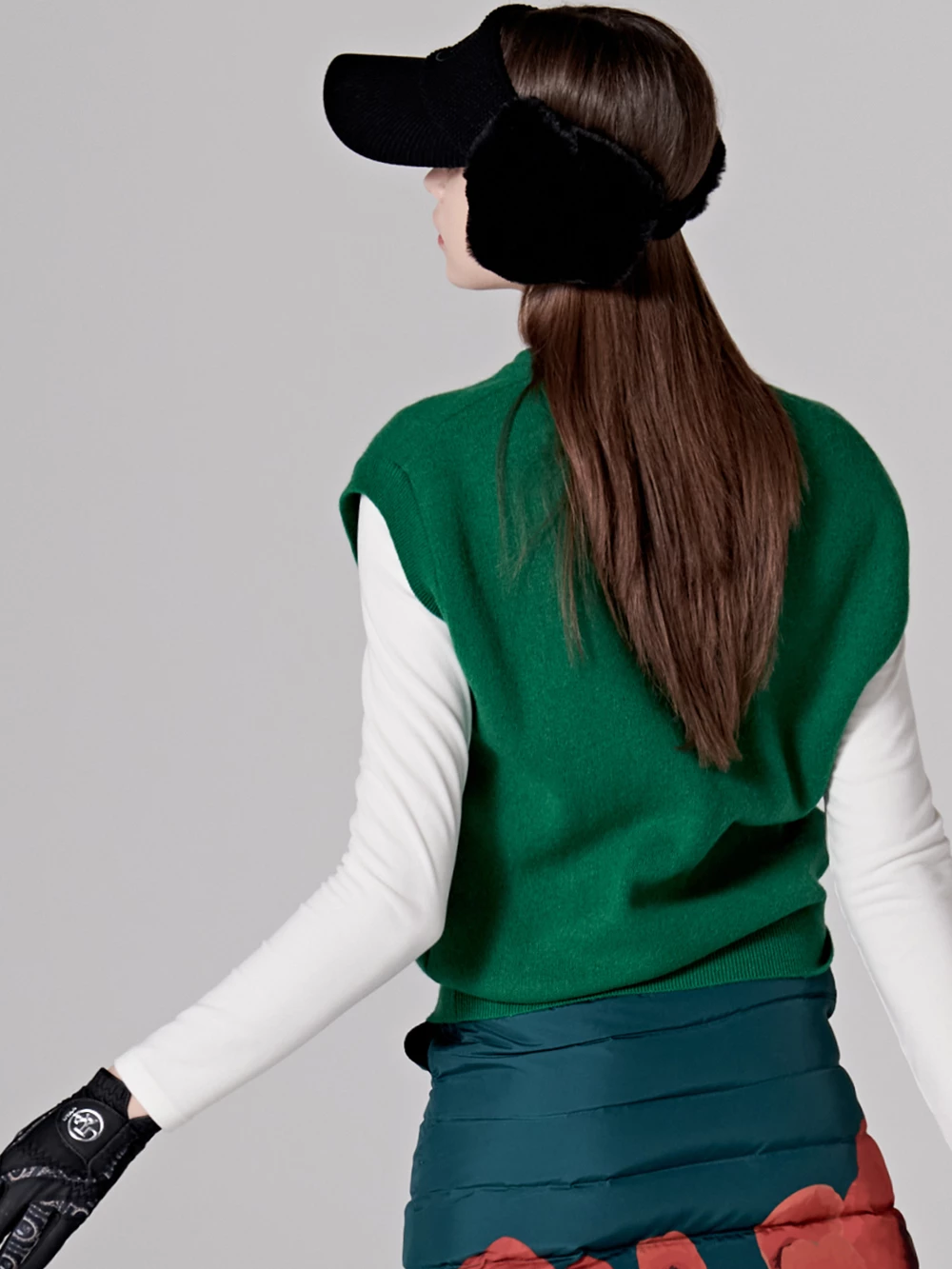 UTAA 2022-23FW Co-ord Caps (UA4GCF740BK) For Women Black (inventory Check) X One Size - Image 9